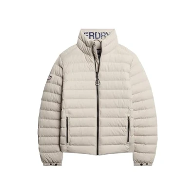 Imagen de Superdry FUJI Printed Padded Chaqueta de invierno, Hombre, Talla: Medium, Chateau gray