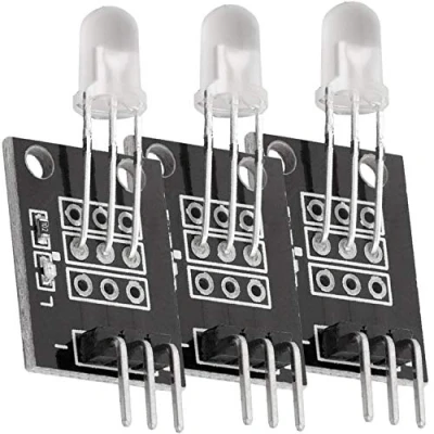 Imagen de AZDelivery 3 x KY 011 Módulo Led Bicolor 5mm compatibile con Arduino E Book Incluido!