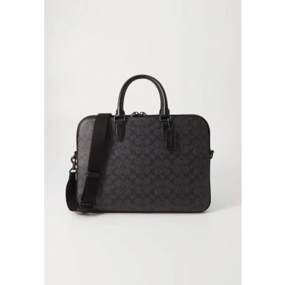 Imagen de Coach Gotham SLIM Briefcase Portafolios, Hombre, Talla: One Size, Charcoal signature