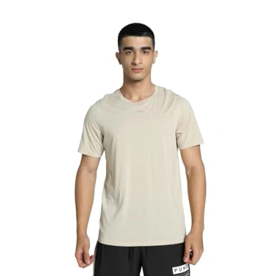 Imagen de Puma Triblend Ultrabreathe TEE Camiseta deportiva, Hombre, Talla: Large, Putty