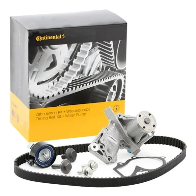Imagen de CONTITECH CT881WP2 Bomba de Agua + Kit Distribucion con tornillos del árbol levas 117 FORD: Focus 2, FIESTA 5, 2 Kombi, VOLVO: S40 II, V50
