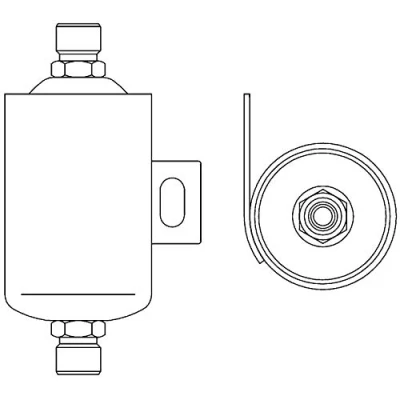 Imagen de Filtro deshidratante, aire acondicionado BEHR MAHLE AD 49 000S