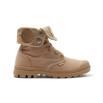 Imagen de Palladium Baggy Botines con cordones, Mujer, Talla: 42, Chai tan Zapatos