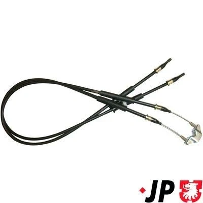 Imagen de JP GROUP 1270302800 Cable de Freno Mano posterior, centro 1252/1060x2 Tambor OPEL: Zafira A, Astra G Coupé, Berlina