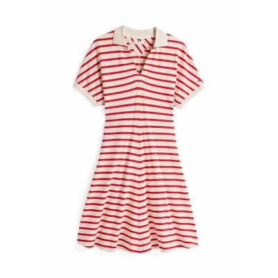 Imagen de Tommy Hilfiger OPEN Dress Vestido informal, Mujer, Talla: XS, Calico primary red m stp