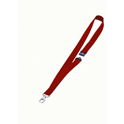 Imagen de Durable 813703 Cinta textil (con cierre de seguridad, 44 x 20 mm) Paquete 10 piezas, rojo