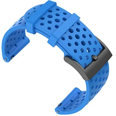 Imagen de Shieranlee Compatible with Suunto 9 Spartan/Suunto 7 Correa,24MM Silicona Sport Watch Band Fitness para 9/Suunto D5/Suunto Spartan Wrist HR/Suunto Titanium