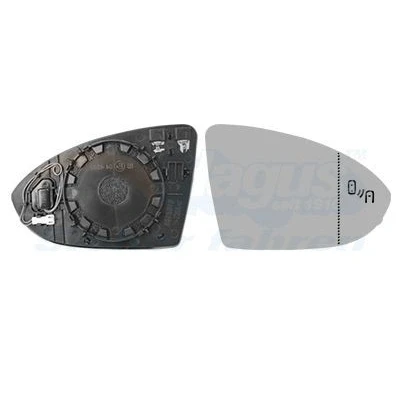 Imagen de VAN WEZEL 5775836 Cristal de Espejo derecha VOLKSWAGEN: Golf 7, 7 Variant