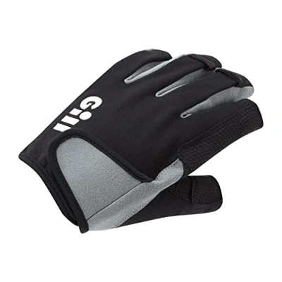 Imagen de Guantes de navegación Gill Deckhand Dedo Corto con Dedos ¾ Longitud Protección Solar UV 50+ y Repelente al Agua