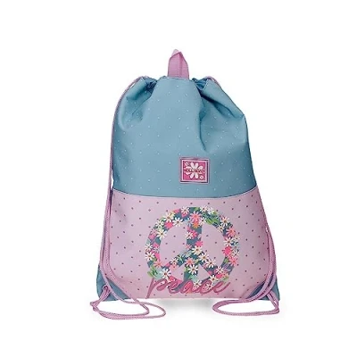 Imagen de Roll Road Peace Mochila Saco Multicolor 32x42 cms Poliéster