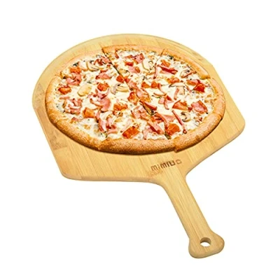 Imagen de Mimiuo di pala para pizza,Espátula Pizza de Madera Pizza, Pan O Tartas,Hacer en el Horno
