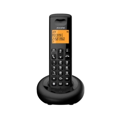 Imagen de ¡Oferta 24% ! Alcatel E160 Negro Dec Telefono Sobremesa