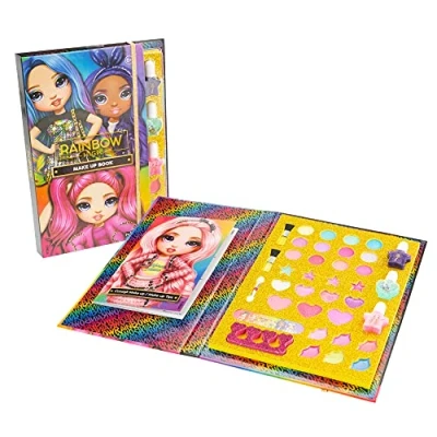 Imagen de Nice 97009 Rainbow High Set de Maquillaje en Forma Libro, Multicolor, Talla única (97009)