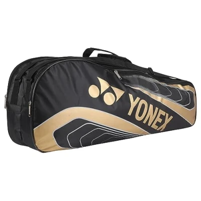 Imagen de YONEX Badminton KITBAG SUNR 23025 BT5 (Oro Negro)