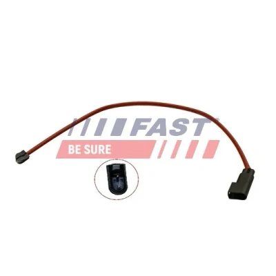 Imagen de FAST FT32601 Sensor de Desgaste Pastillas Frenos Eje trasero FORD: Transit Custom V362 Bus, Furgón, Tourneo Bus