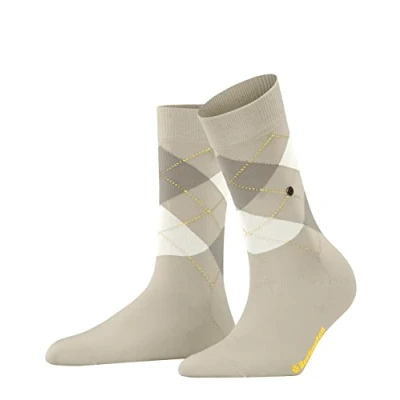 Imagen de Burlington Covent Garden W SO algodón estampado 1 par, Calcetines Mujer, Beis (Gravel 4840) nuevo ecológico, 36 41