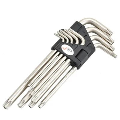 Imagen de Juego de Llaves Jetech Tool Torx TX10, 15, 20, 25, 27, 30, 40, 45, 50 9 uds