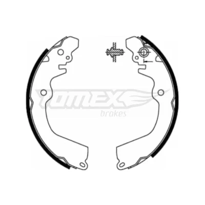 Imagen de Kit de zapatas TOMEX Brakes TX 21 81