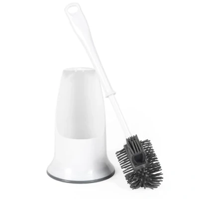 Imagen de Escobilla de baño Silicona antibacterias LA084538UFEU7 Beldray®, tratada con protección