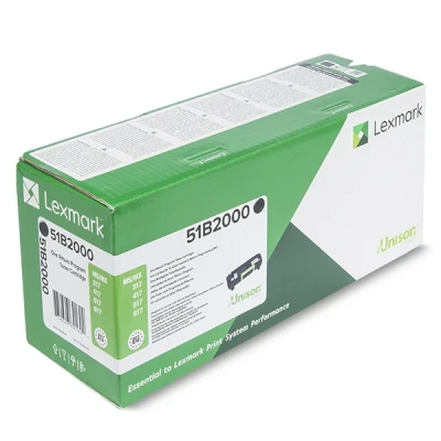Imagen de Tóner Negro Lexmark 51b2000 Retornable (2500 Pag)