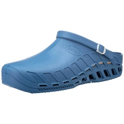 Imagen de Scholl Clog Evo, Zuecos Sanitarios Profesionales, Unisex Adulto, Azul Cielo, 42/43 EU