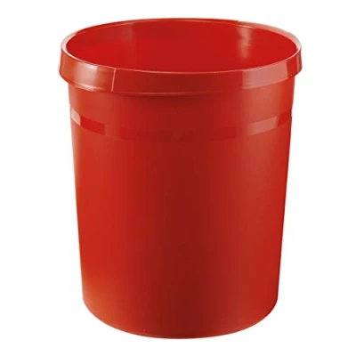 Imagen de Han Grip 237/312 X 350 mm, 18 L Papelera con asa, color rojo