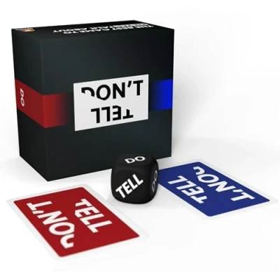 Imagen de JR Games Don&#039;t Tell Descubre los Secretos más Salvajes de demás Juego Cartas para Mayores 18 años 3+ Jugadores Versión en inglés