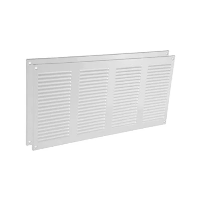 Imagen de Vent Systems Blanco 200 x 400 mm cubierta de ventilación aire parrilla metal con pantalla protección plagas integrada HVAC para mejoras en el hogar Paquete 2