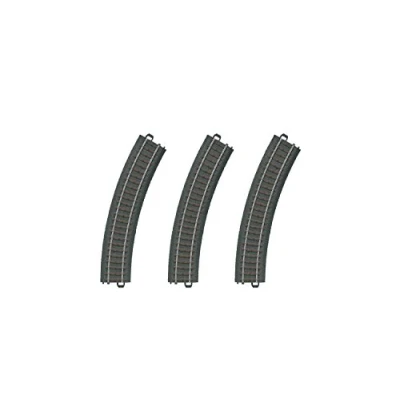 Imagen de Märklin 20130 Vías de tren para maquetas, curva R1 / 30 (3 unidades) [importado Alemania] , color/modelo surtido