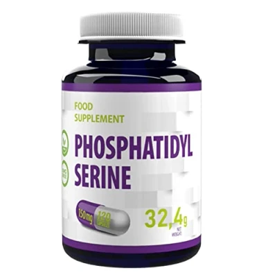 Imagen de Fosfatidilserina 150mg 120 Cápsulas Veganas de Alta Potencia, para la Concentración y Memoria