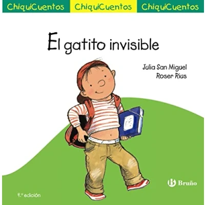Imagen de ChiquiCuento 26. El gatito invisible (Castellano A PARTIR DE 3 AÑOS CUENTOS ChiquiCuentos)