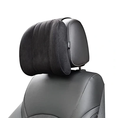Imagen de Forbell Almohada para reposacabezas de Coche, algodón con Memoria, Accesorios Coche