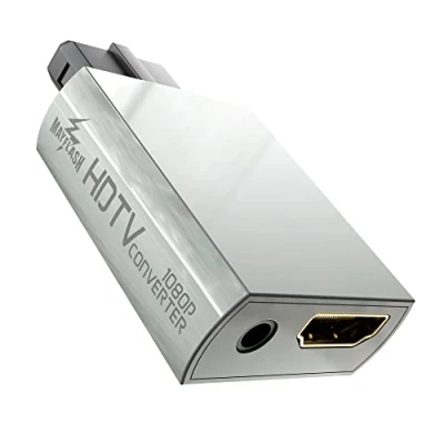 Imagen de MAYFLASH Adaptador N64 a HDMI Gamecube SNES SFC convertidor 1080P para Full HD con conector de audio 3,5 mm, salida