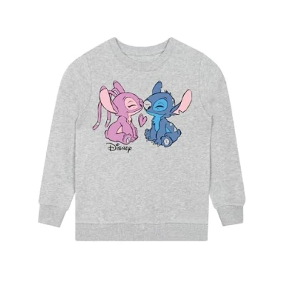Imagen de Disney Felpa Stitch Bambina Angel Abbigliamento Gris 7 8 Años