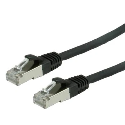 Imagen de Value S/ftp Patch Cord Cat.6, Halogen free, Black, 2m Cables De Red