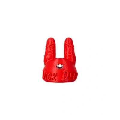 Imagen de Dick Deep® Gorra ancha de Poppers Sniffer Talla XL (para 15 ml Everest Poppers) Accesorio para sniff ancho (rojo)