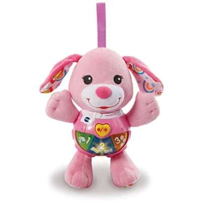 Imagen de VTech Pequeperrita Peluche Interactivo, Color rosa (3480 502357)