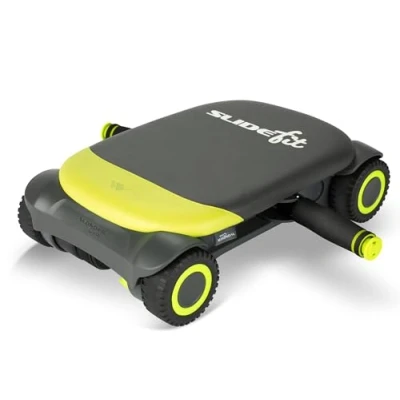 Imagen de WONDER CORE Ajuste deslizante: rueda de rodillo para abdominales con soporte el codo, rebote automático, ejercicio abdominal, equipo entrenamiento tabla fitness