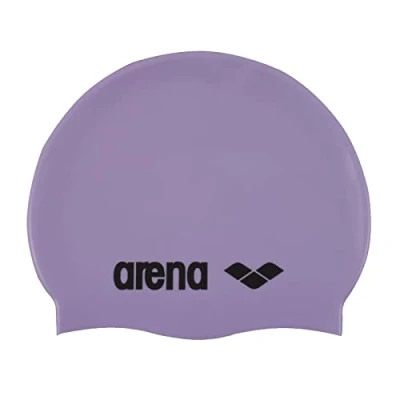 Imagen de arena Classic Silicone Gorro de Natación Unisex, para Mujeres y Hombres, con Borde Reforzado, Suave Resistente
