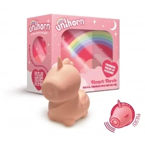 Imagen de Vibrador mini Unihorn con lengua PlatanomelónRojo