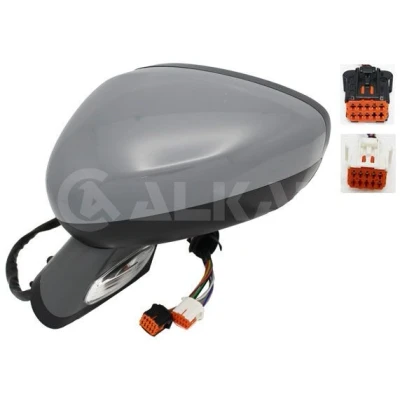 Imagen de Espejo retrovisor Alkar 6147868 izquierda imprimado eléctrico calefactable, con memoria, abatible eléctricamente, convexo CITROËN: C4 II Hatchback