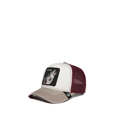 Imagen de Goorin Bros Howler Lone Wolf MVP White Adjustable Trucker Cap