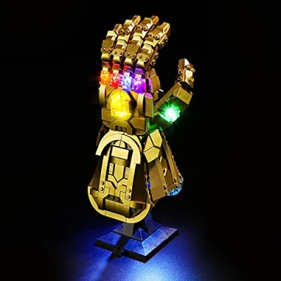 Imagen de YEABRICKS Kit de Luces LED para Lego 76191 Marvel Infinity Gauntlet Modelo Bloques Construcción (Juego NO Incluido)
