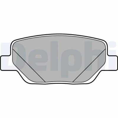Imagen de DELPHI LP3290 Juego de pastillas freno con avisador acústico desgaste Chapa antichirridos accesorios FIAT: Tipo Familiar, Hatchback