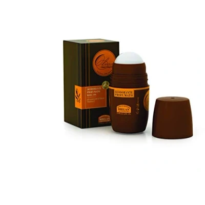 Imagen de Helan, OLMO, Desodorante Hombre Roll On, sin Aluminio, Delicado y Natural para la Piel del Cuerpo Protector de Axilas el Sudor Acción Fresca Perfumada 50 ml