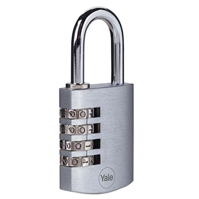 Imagen de Yale Y151B/40/130/1Candado de Seguridad Combinación Cromado 40 mm Y151B