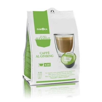 Imagen de 192 CAPSULE COMPATIBILI DOLCE GUSTO GIMOKA CAFFE&#039; AL GINSENG