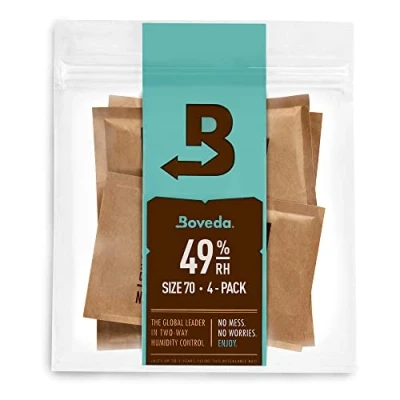 Imagen de Boveda para instrumentos musicales Bolsitas 49% HR Recambio funda de tejido Tamaño 70 cuerda pulsada y frotada Pack 4