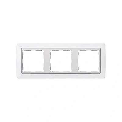 Imagen de Simon 82630 30 marco 3 elemento s 82 monocolor blanco nieve Ref. 6558230161