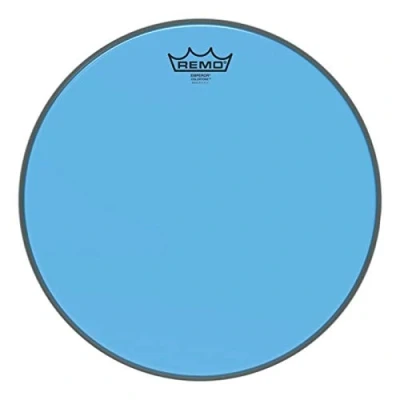 Imagen de Parche de tambor Remo Emperor Colortone Blue, 8&quot;.
